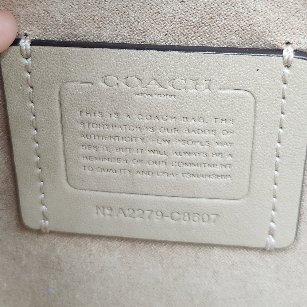 Coach Georgie Shoulder Bag In Color Block. Gold/R… - image 5